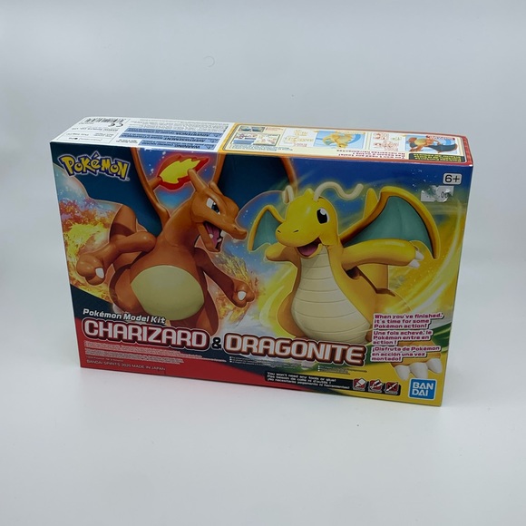 Bandai Pokemon Charizard & Dragonite Model Kit - Picture 3 of 6